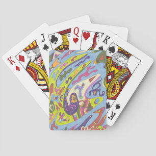 Baraja De Cartas "Alegría" Resumen de arte
