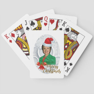 Baraja De Cartas alegry xmas Hillary clinton