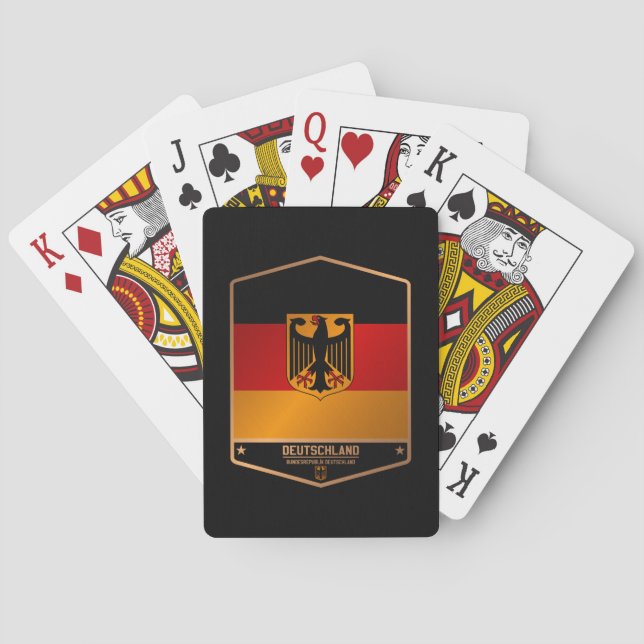 Baraja De Cartas Alemania (Reverso)