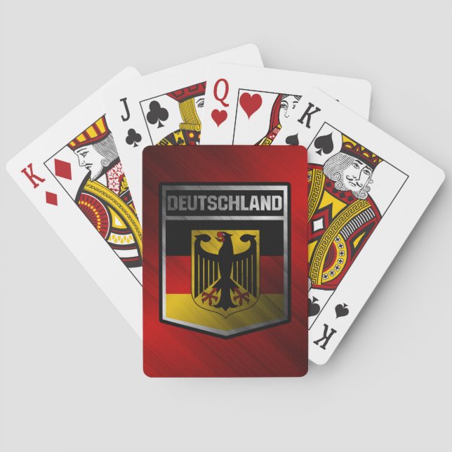 Baraja De Cartas Alemania (Reverso)