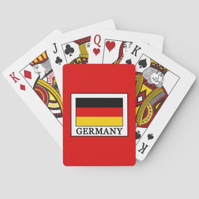 Baraja De Cartas Alemania (Reverso)