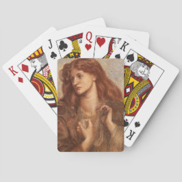 Baraja De Cartas Alexa Wilding (Joven Elegante Con Pelo Rojo)