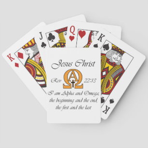 Baraja De Cartas Alfa y Omega