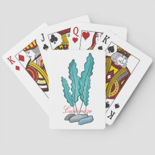 Baraja De Cartas Alga azul de algas marinas Thunder_Cove