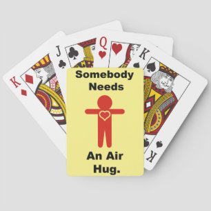 Baraja De Cartas Alguien Necesita un Abrazo en el Aire