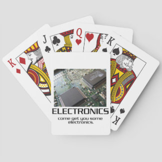 Baraja De Cartas Algunos Electrónicos.