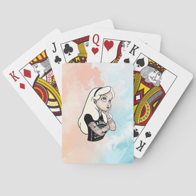 Baraja De Cartas Alicia (Reverso)