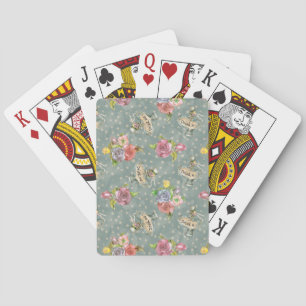 Baraja De Cartas Alicia de estilo vintage en el país de las maravil