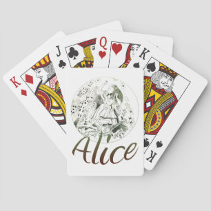 Baraja De Cartas Alicia en el país de las maravillas