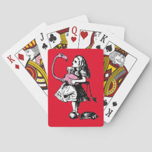 Baraja De Cartas Alicia en el país de las maravillas - Alicia jugan
