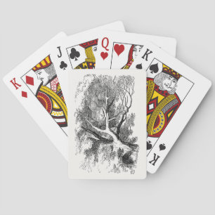 Baraja De Cartas Alicia en el país de las maravillas - Gato de Ches