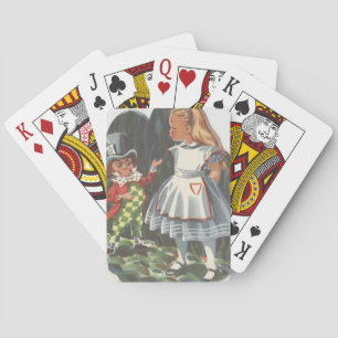 Baraja De Cartas Alicia en el país de las maravillas y el odio loco