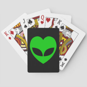 Baraja De Cartas Alien Love Heart