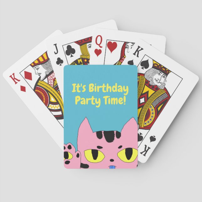 Baraja De Cartas Alien Pocket Cat (Reverso)