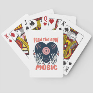 Baraja De Cartas alimentar la música del alma