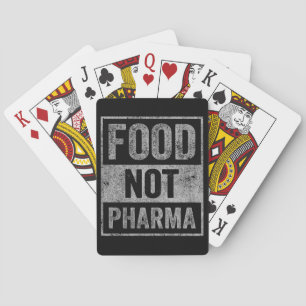 Baraja De Cartas Alimentos No Pharma Nutrición Orgánica Natural