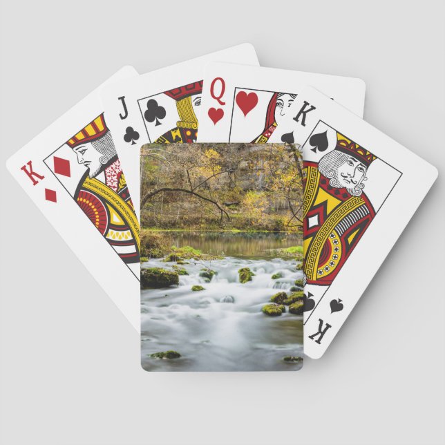 Baraja De Cartas Alley Springs Rapids (Reverso)