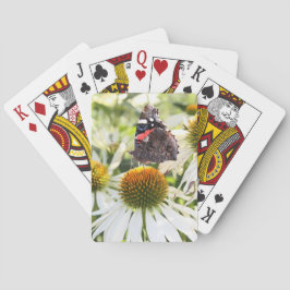Baraja De Cartas Almirante Mariposa en Flor
