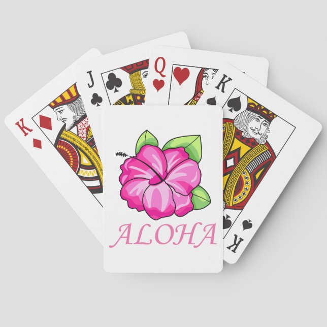 Baraja De Cartas Aloha (Reverso)