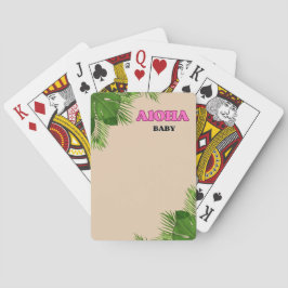 Baraja De Cartas Aloha Baby Play Cards