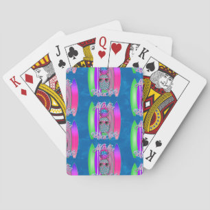 Baraja De Cartas Aloha Bebidas Verano Surfing Pineapple