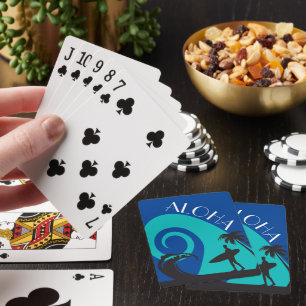 Baraja De Cartas Aloha Surf y Palmeras