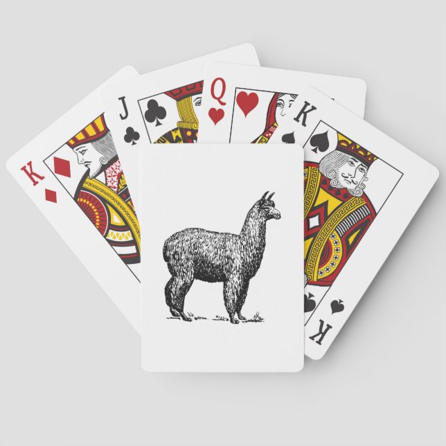Baraja De Cartas Alpaca (Reverso)