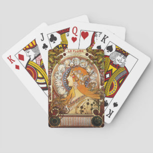 Baraja De Cartas Alphonse Mucha Zodiac
