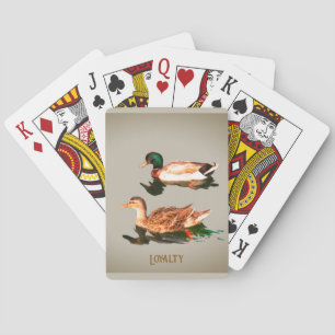 Baraja De Cartas Alquiler de pollos. Lealtad