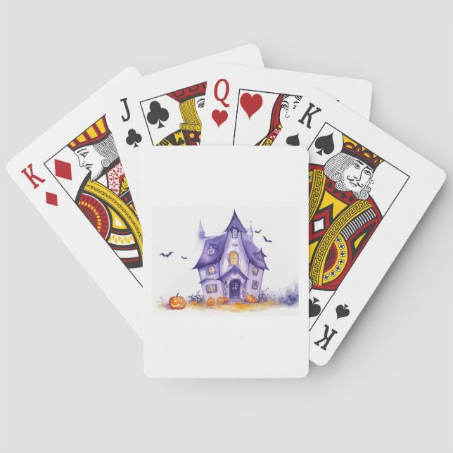 Baraja De Cartas Alta calidad estilo Halloween (Reverso)