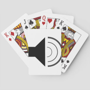 Baraja De Cartas Altavoz de volumen