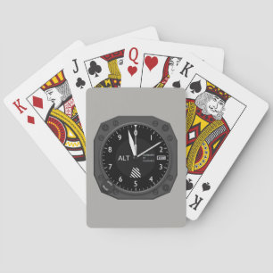 Baraja De Cartas Altímetro de aeronaves
