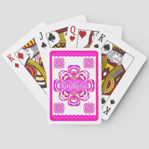 Baraja De Cartas Amabilidad en Mandala rosa