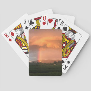 Baraja De Cartas Amanecer arcoiris