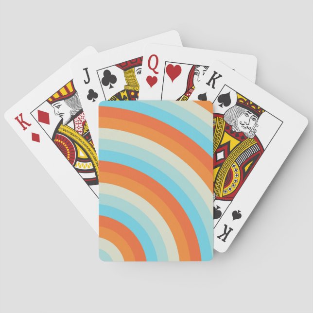 Baraja De Cartas Amanecer atómico (Reverso)