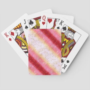 Baraja De Cartas Amanecer del Sakura Rosa de Caída