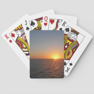Baraja De Cartas Amanecer en el Mar III Océano Atlántico