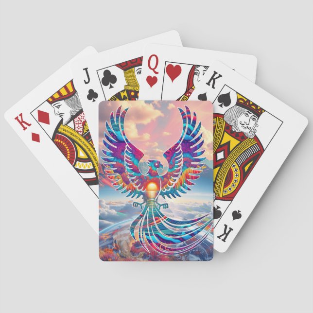 Baraja De Cartas Amanecer en Fénix (Reverso)