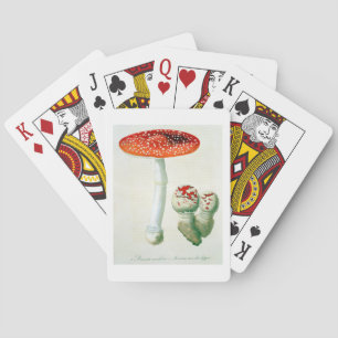 Baraja De Cartas Amanita Muscaria de "Phytographie Medicale" por J