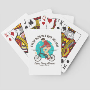 Baraja De Cartas Amante de la bicicleta - Disfruta cada momento