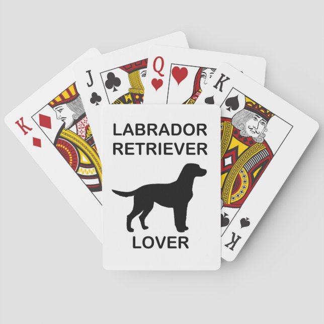 Baraja De Cartas amante del laboratorio negro (Reverso)