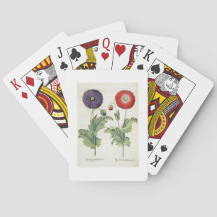 Baraja De Cartas Amapolas: incarnato del multiplici del flore