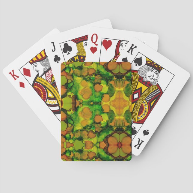 Baraja De Cartas Amber Grove (Reverso)