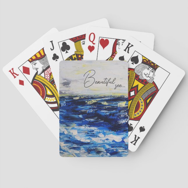 Baraja De Cartas Amer ouverte Beautiful see (Reverso)
