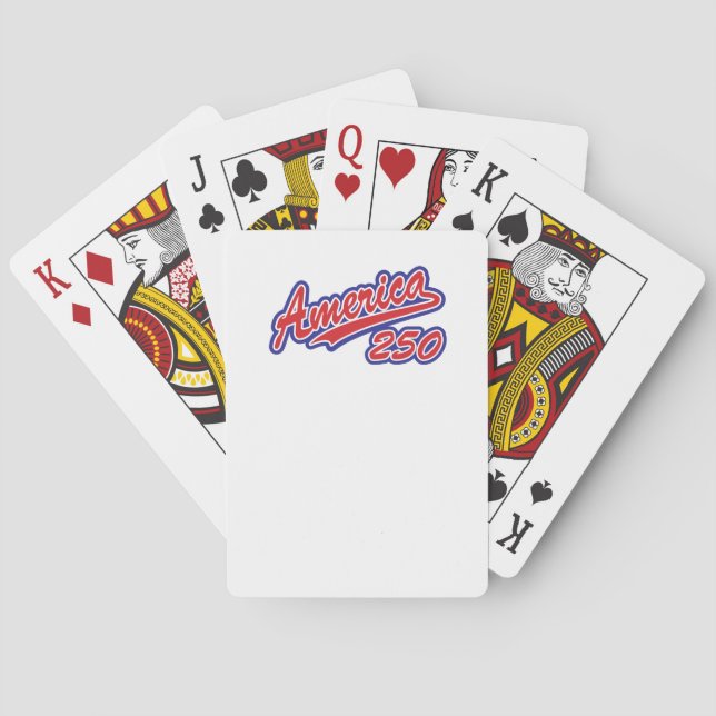 Baraja De Cartas América 250 (Reverso)