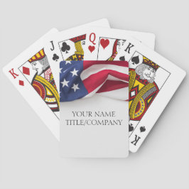 Baraja De Cartas American Flag Company 