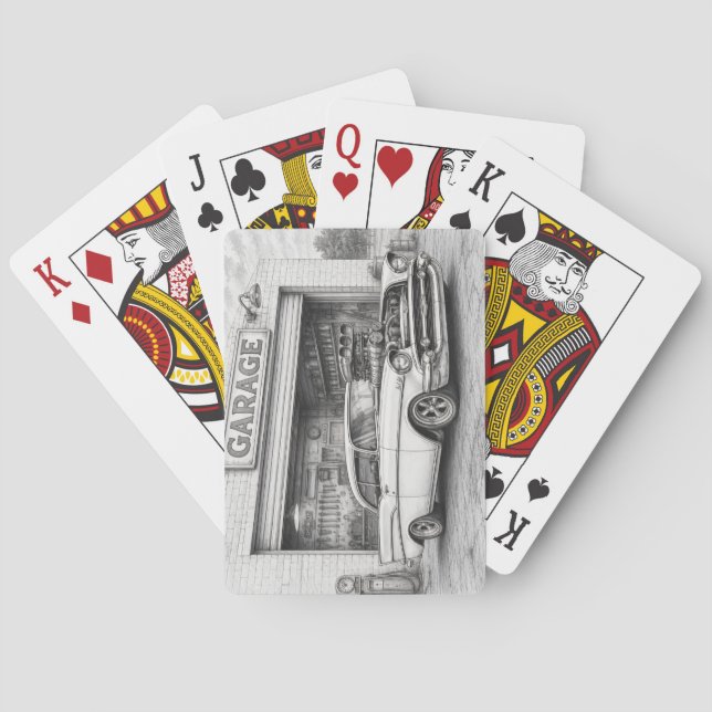 Baraja De Cartas American Hot Rod (Reverso)