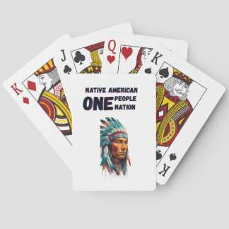 Baraja De Cartas Americano nativo