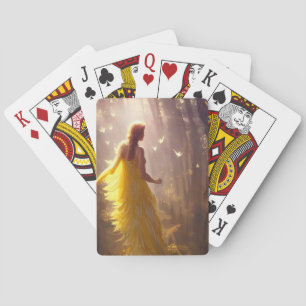 Baraja De Cartas Amigos del Bosque Mágico Arte Digital