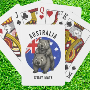 Baraja De Cartas amigos wombats